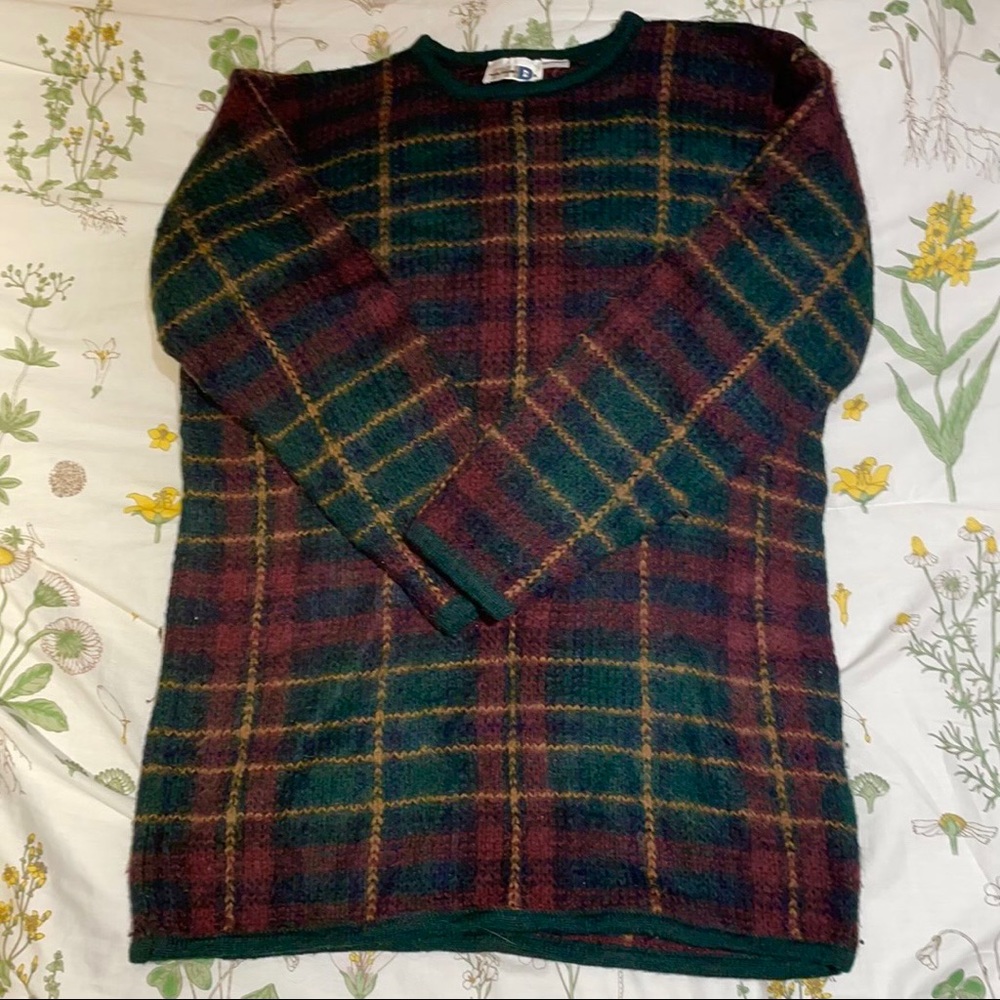 Paul Harris grandpa style knit sweater, multicolor